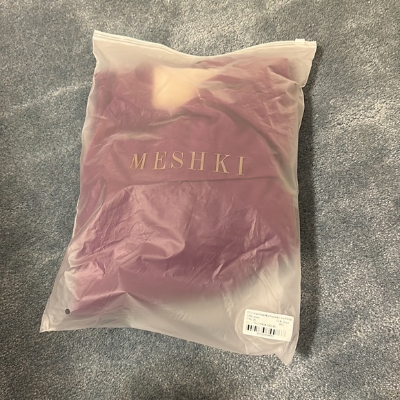 Imogen Diamante Rope Strapless Midi Dress With Split - Grape - Picture 6 of 10